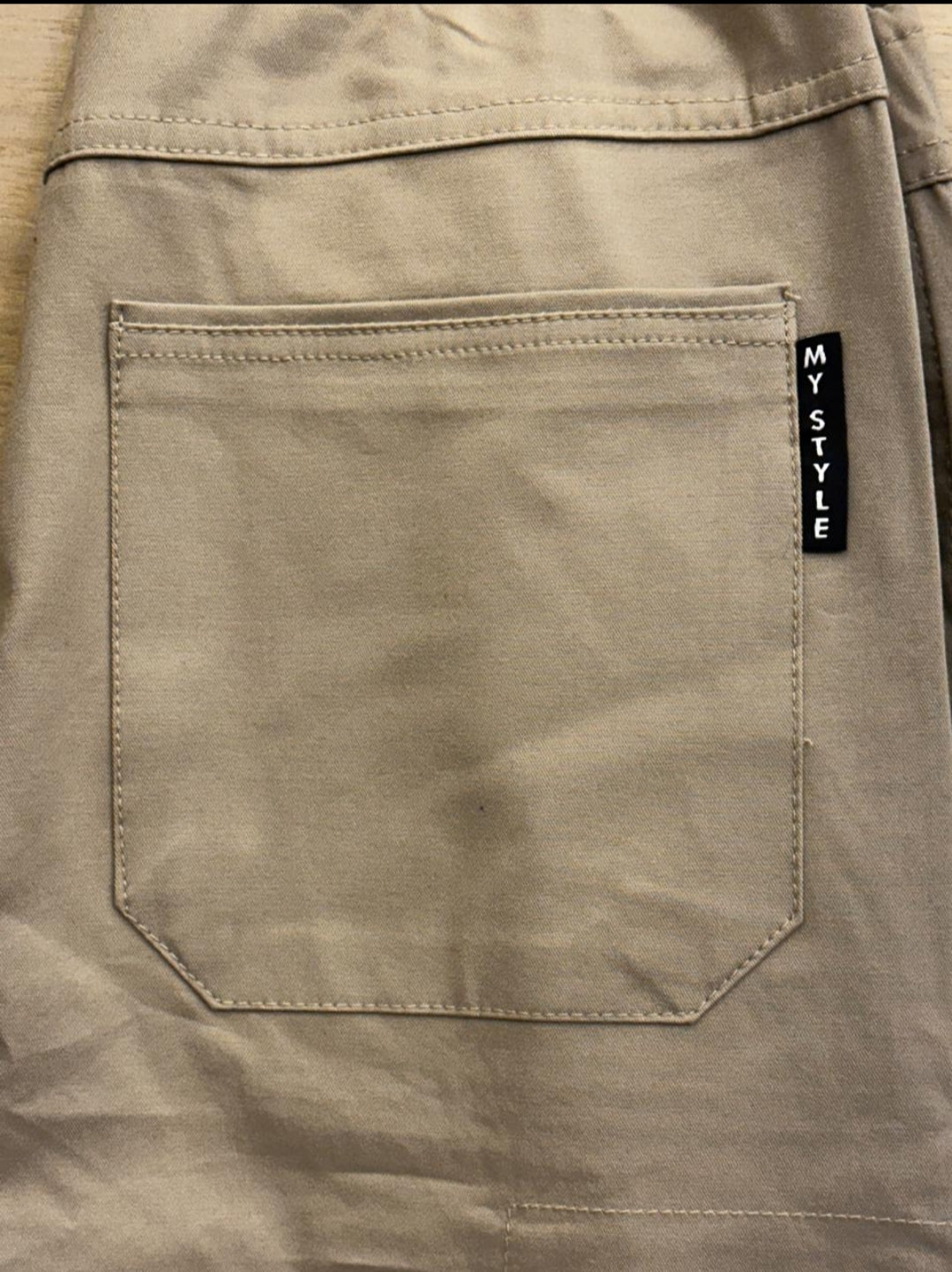 beige cargo trouser