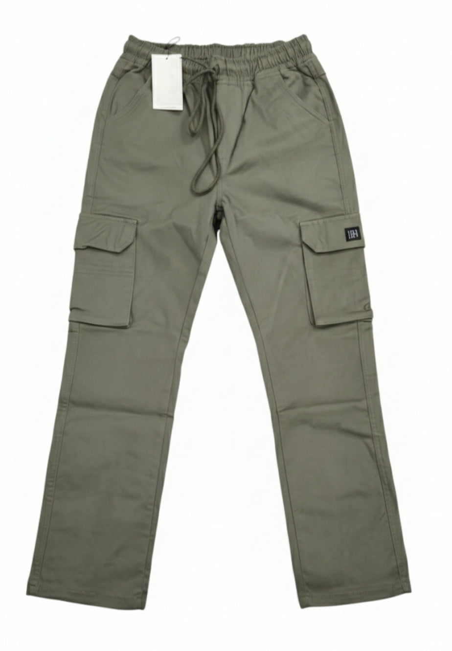 Sage Green Baggy Six pocket Trouser